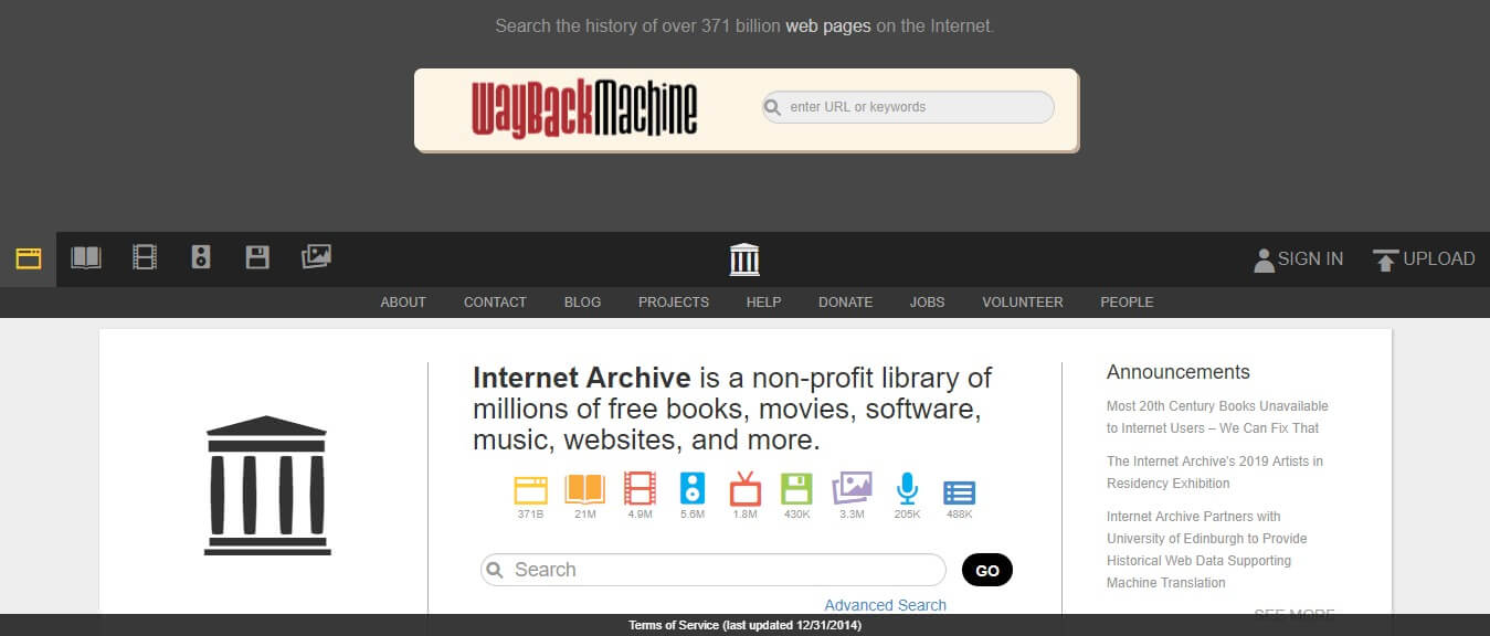 The Internet Archive